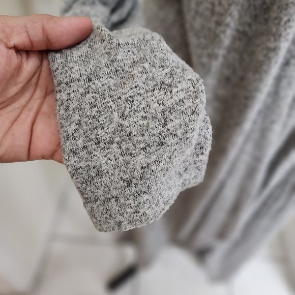 white house black market    open  front knitted long cardigan euc - Picture 9 of 13